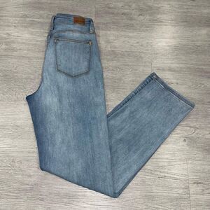Judy Blue Jeans Women 7/28 High Rise Straight Fit Classic Stretch Casual Whisker